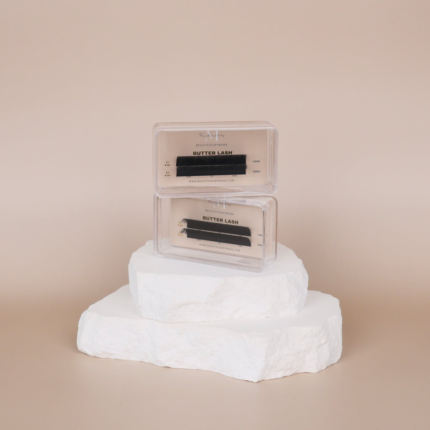 0.03 Butter Mink Lash Sample Tray - 1pc