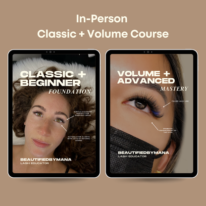 In-Person Classic + Volume Training (2-Days)