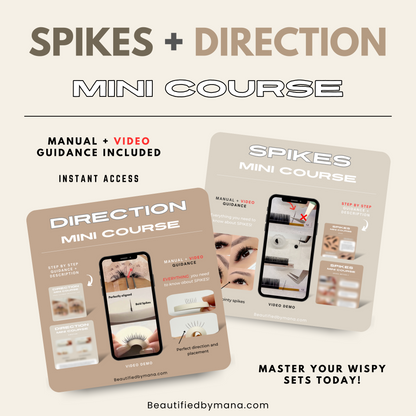 WISPY SPIKES + DIRECTION Mini Course📚| BONUS Wispy Tips Included✨