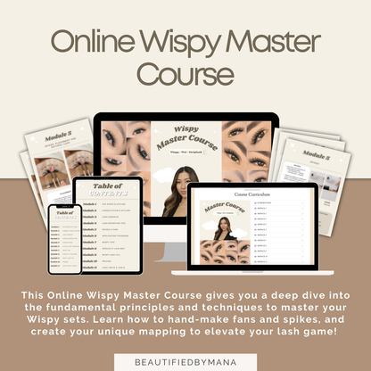 Online Wispy Master Course