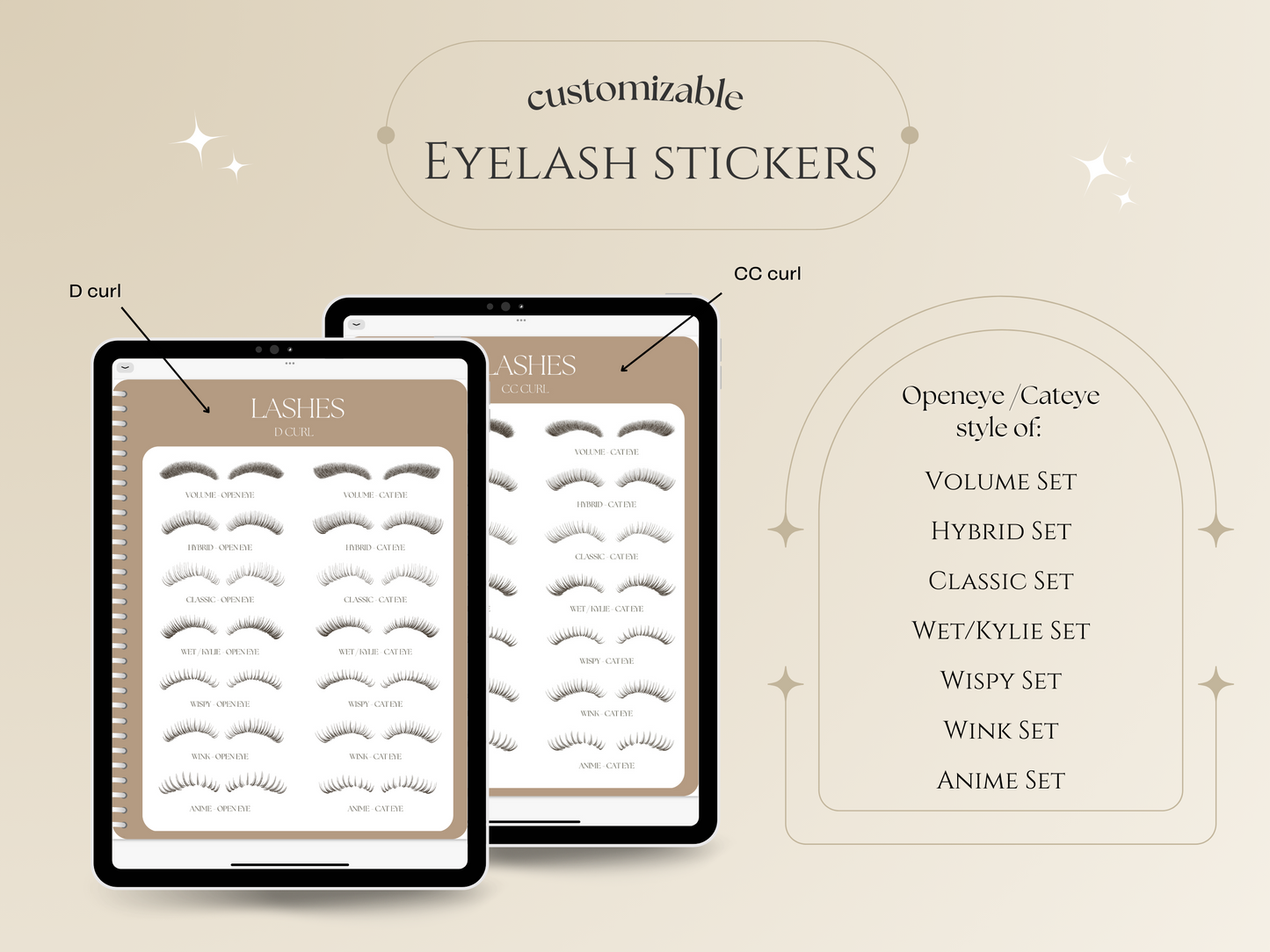 Digital Eyelash Extension Consultation Book