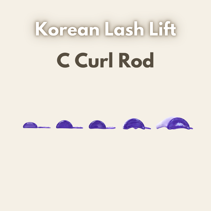 C Curl Lash Lift Rod