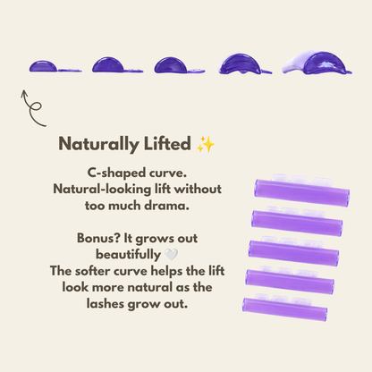 C Curl Lash Lift Rod