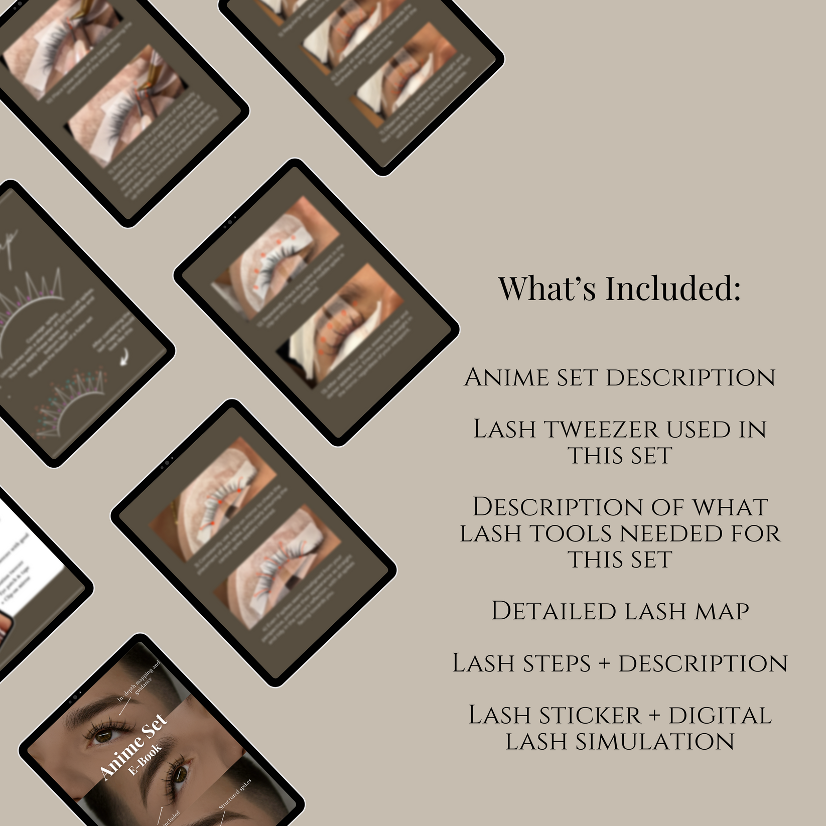 Anime Set E Book Lash Sticker Lash Simulation Beautifiedbymana anime-set-e-book-lash-sticker-lash-simulation-beautifiedbymana