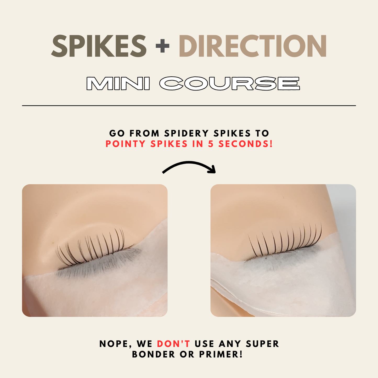 WISPY SPIKES + DIRECTION Mini Course📚| BONUS Wispy Tips Included✨