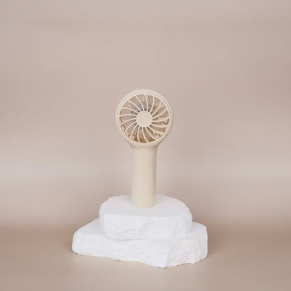 Beige Eyelash Fan