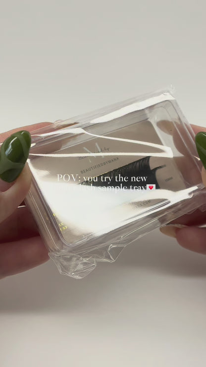 0.03 Butter Mink Lash Sample Tray - 1pc
